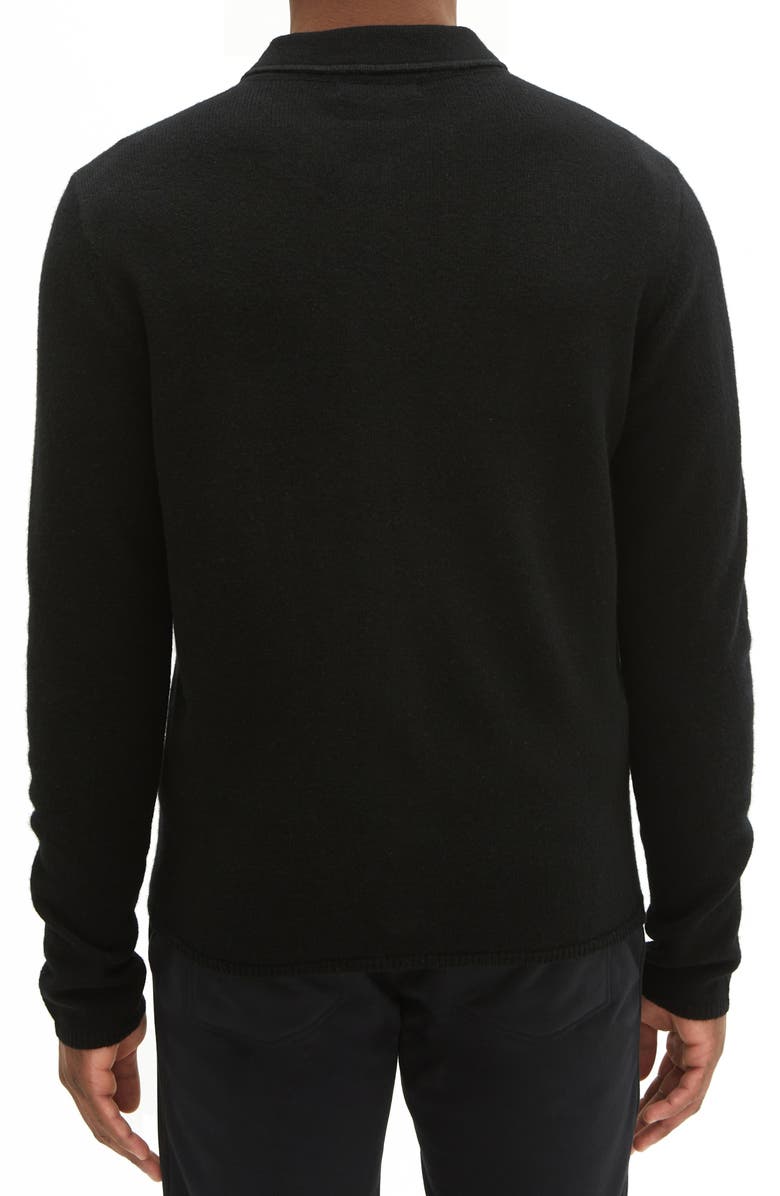 Robert Barakett Zanzibar Wool Zip Cardigan Sweater, Alternate, color,