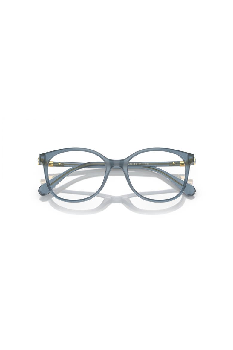 53mm Square optical glasses, Alternate, color, Blue