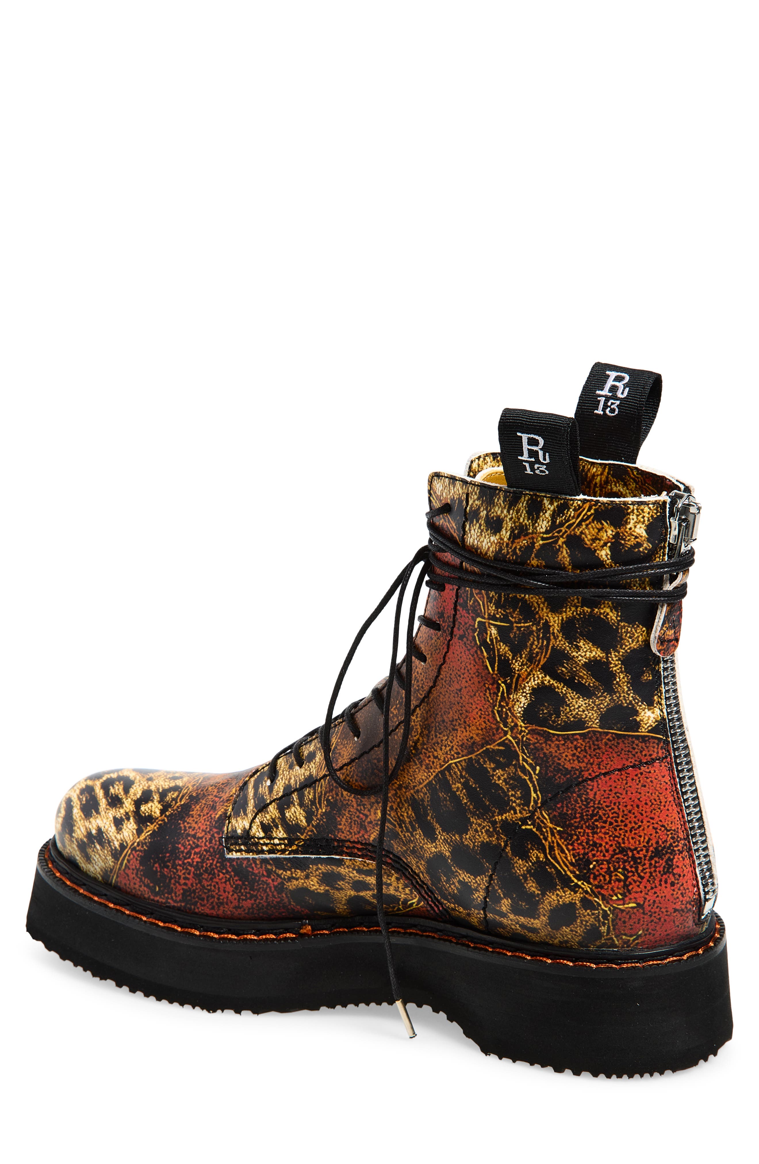 Core Single Stack Boot, Alternate, color, PRINTED YELLOW LEOPARD