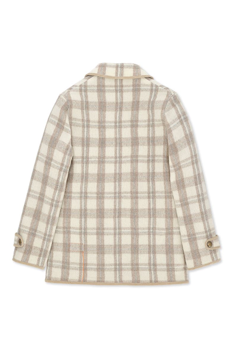 Danielle Plaid Wool Jacket, Alternate, color, Multicolor