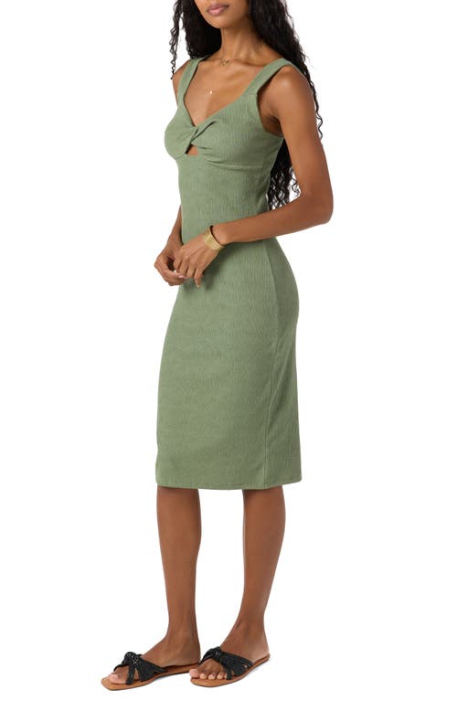 O'neill Jaslyn Twist Front Sundress In Green