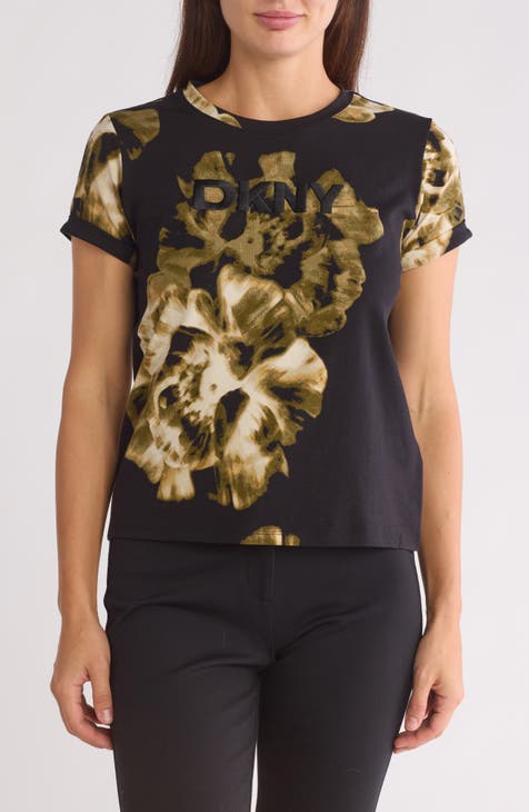 Floral Logo Graphic T-Shirt