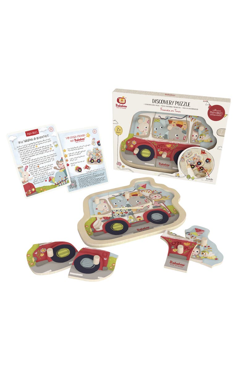 Bababoo and friends<sup>®</sup> Friends on Tour Discovery Puzzle, Alternate, color, Red