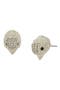 Pavé Crystal Eagle Head Stud Earrings
