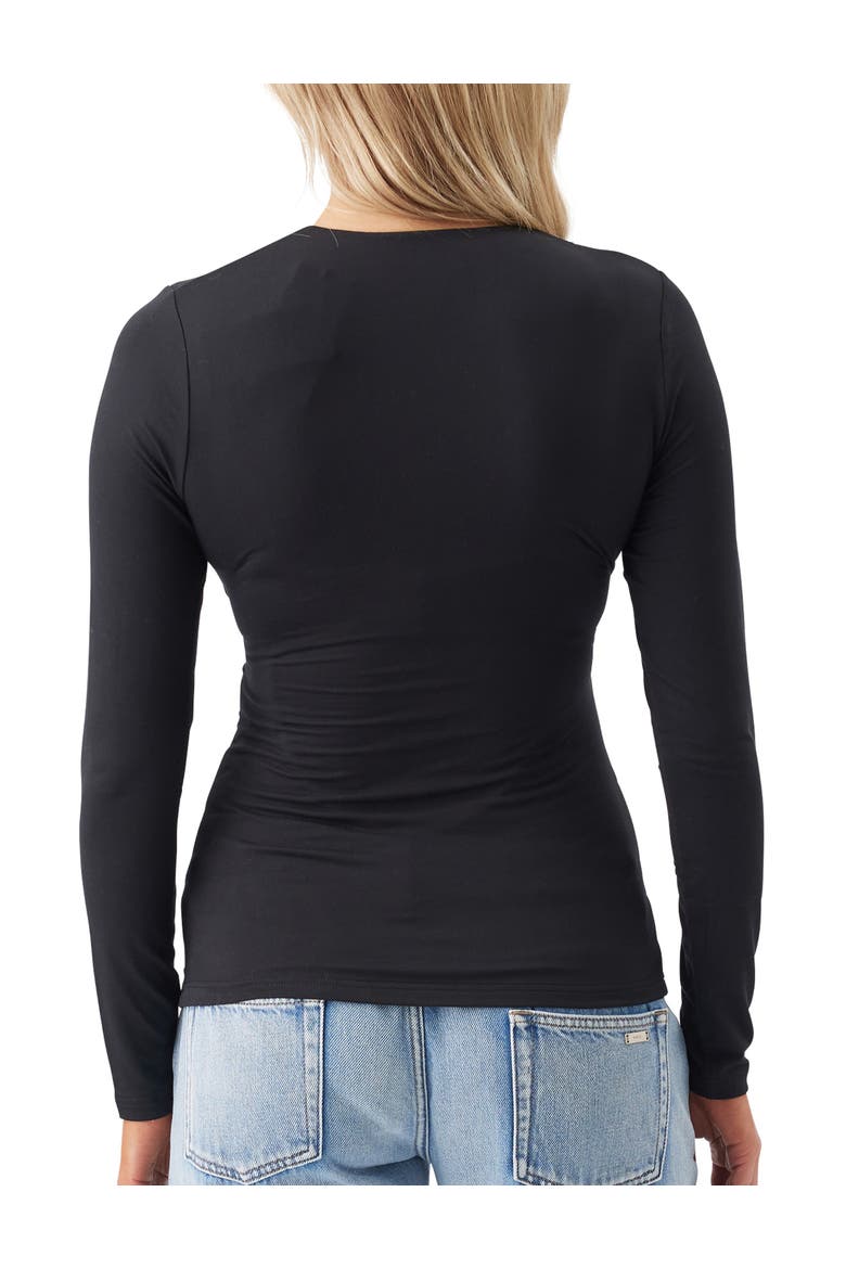Luxe Knit Embrace Nursing Top, Alternate, color, Black