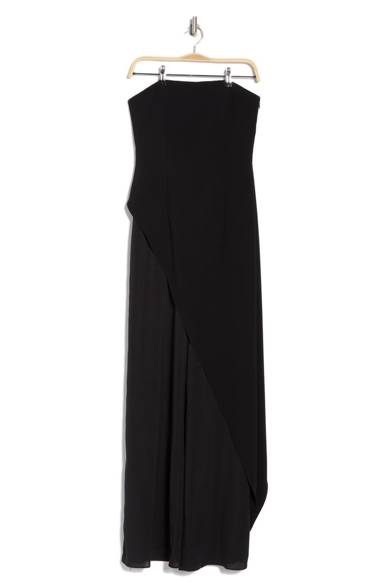 Alice + Olivia Alondra Strapless Jumpsuit, Alternate, color, 