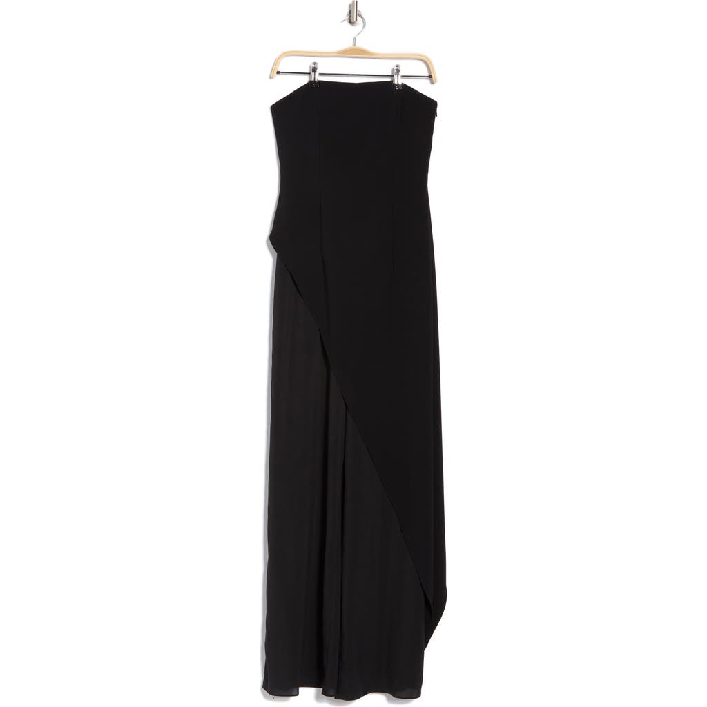 Alice And Olivia Alice + Olivia Alondra Strapless Jumpsuit In Black