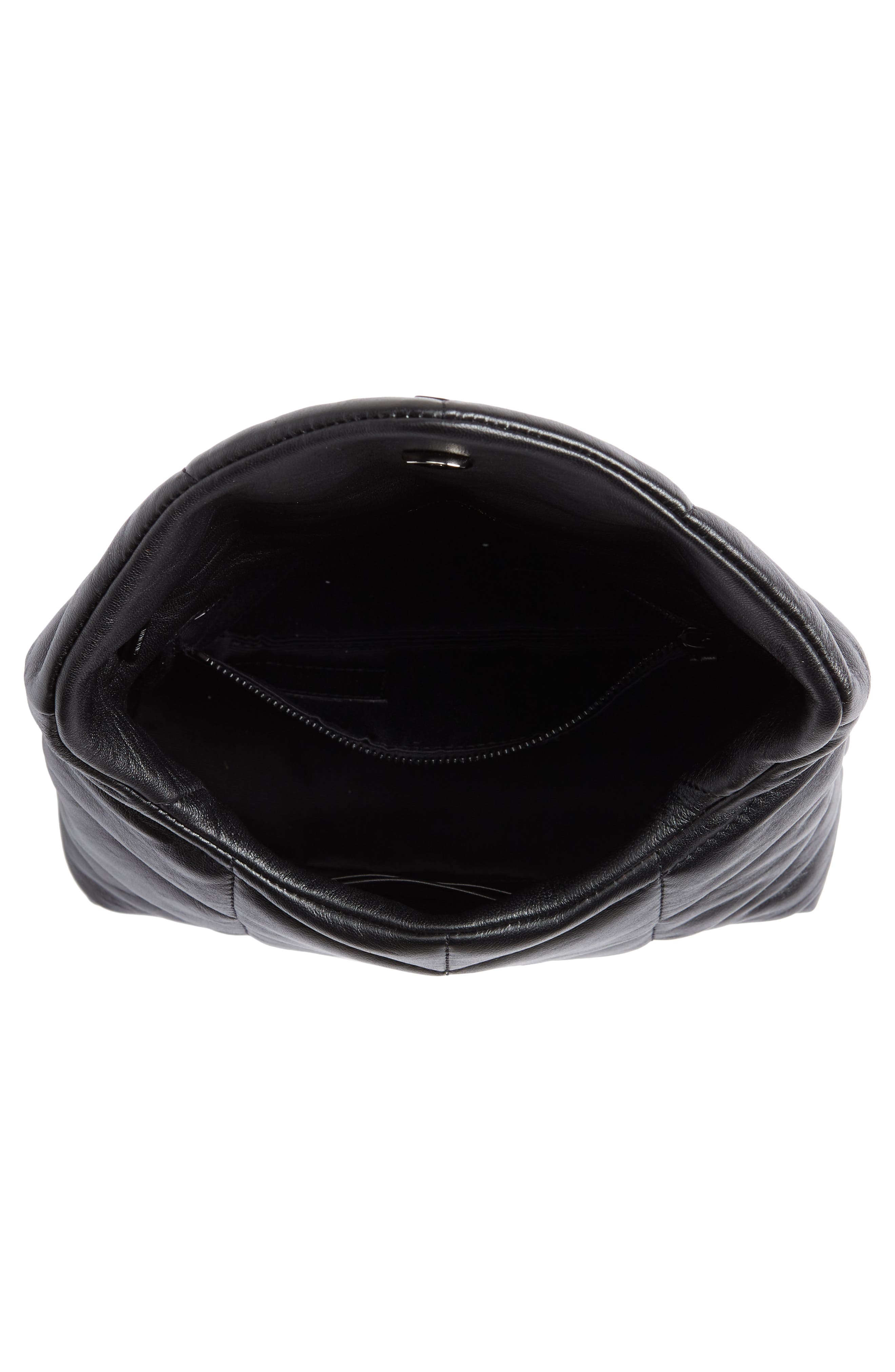 Saint Laurent Toy Loulou Puffer Quilted Leather Crossbody Bag, Alternate, color, 