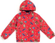 Disney Cars Fleece Hooded Rain Jacket
