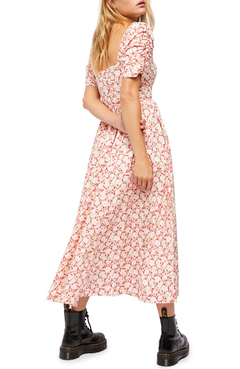 Free People She's a Dream Midi Dress, Alternate, color, 