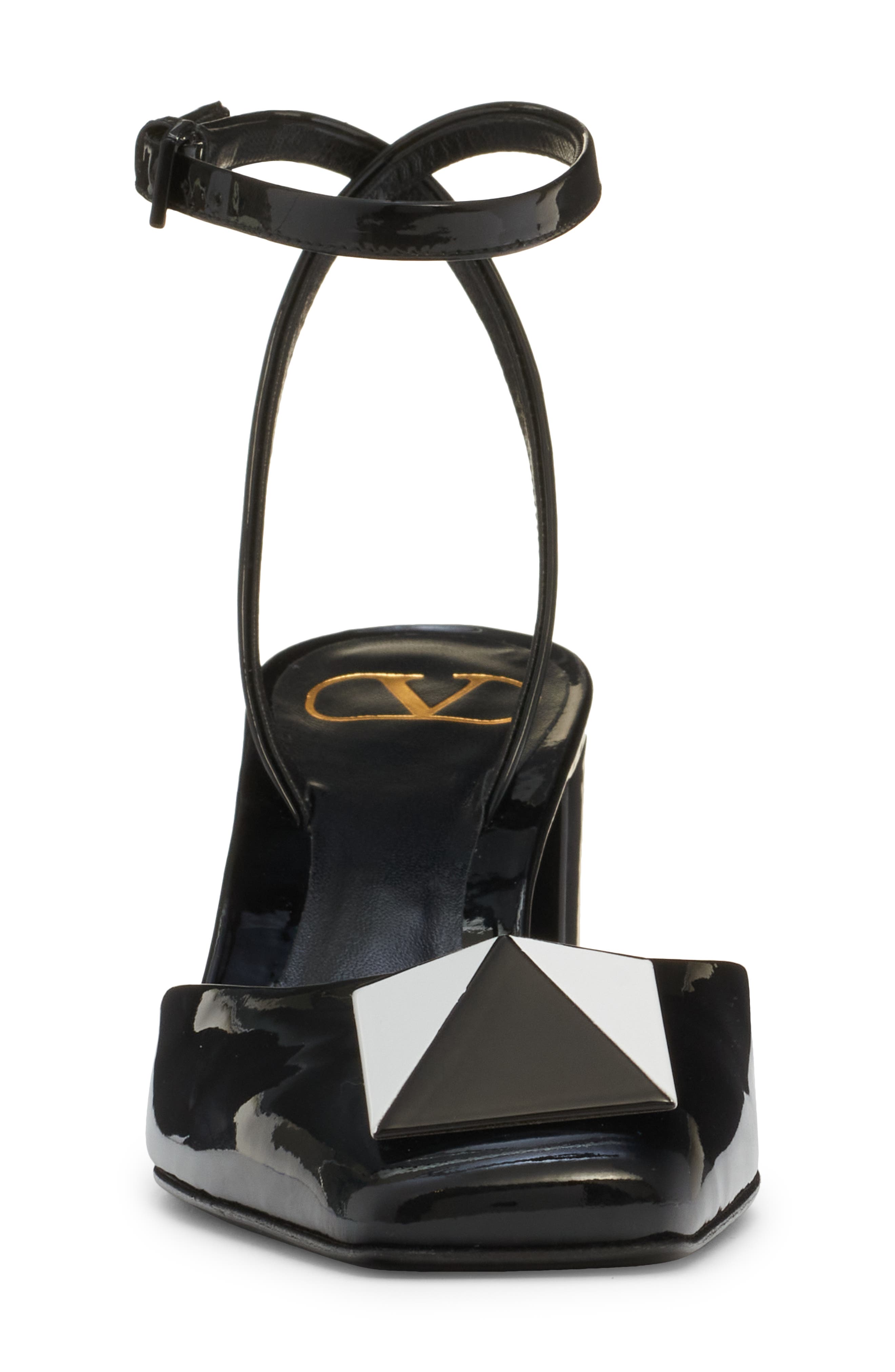 Valentino Garavani One Stud Ankle Strap Sandal, Alternate, color, 