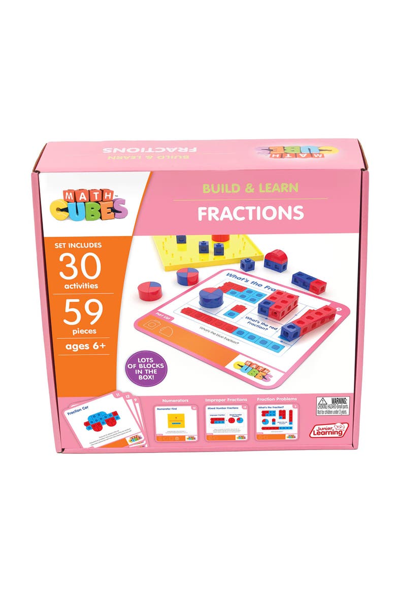 Mathcubes Fractions, 30Pc Activity Set, Main, color, Multicolored