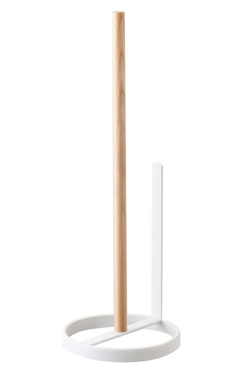 Yamazaki Toilet Paper Stocker, Main, color, White