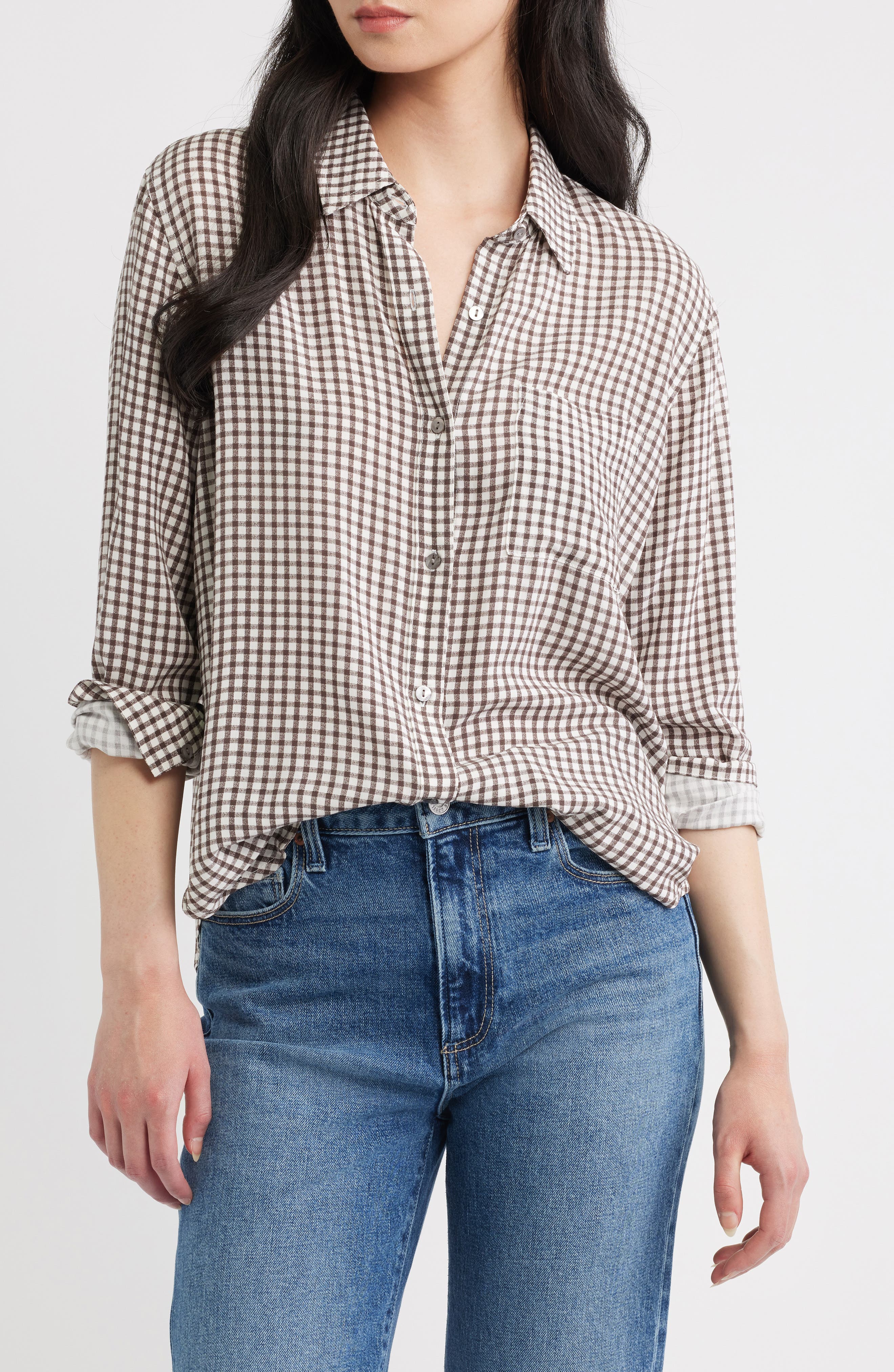 selected ESPRESSO GINGHAM