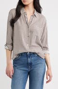 Rails Josephine Gingham Button-Up Shirt