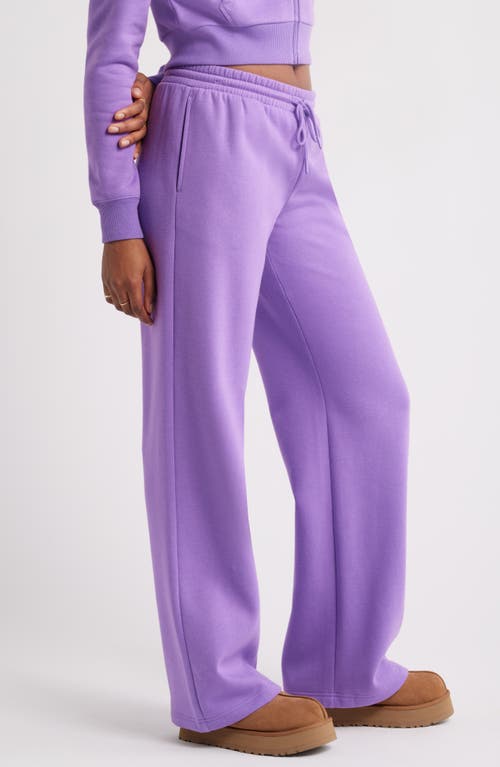 Bp. Wide Leg Fleece Pants In Brown
