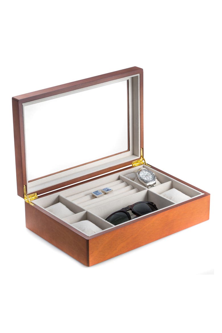 Cherry Wood Watch Case, Alternate, color, no color