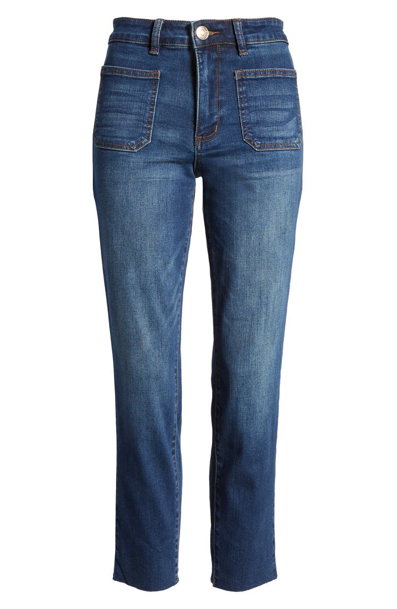 STS Blue High Waist Straight Leg Jeans, Alternate, color, North Newland