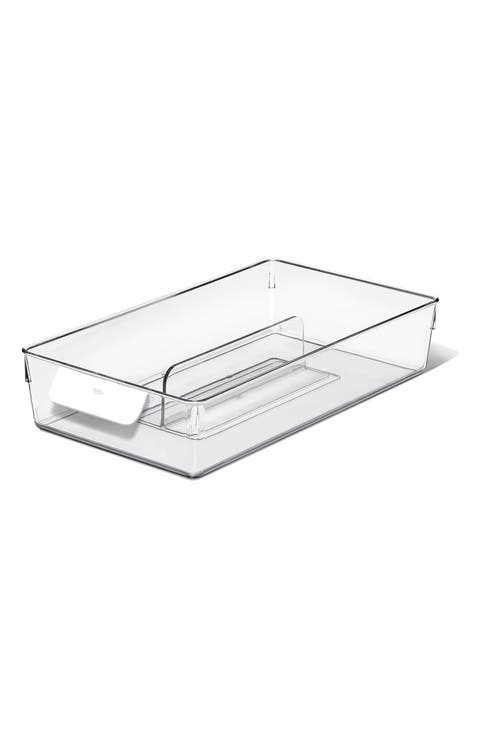 Adjustable Refrigerator Storage Bin