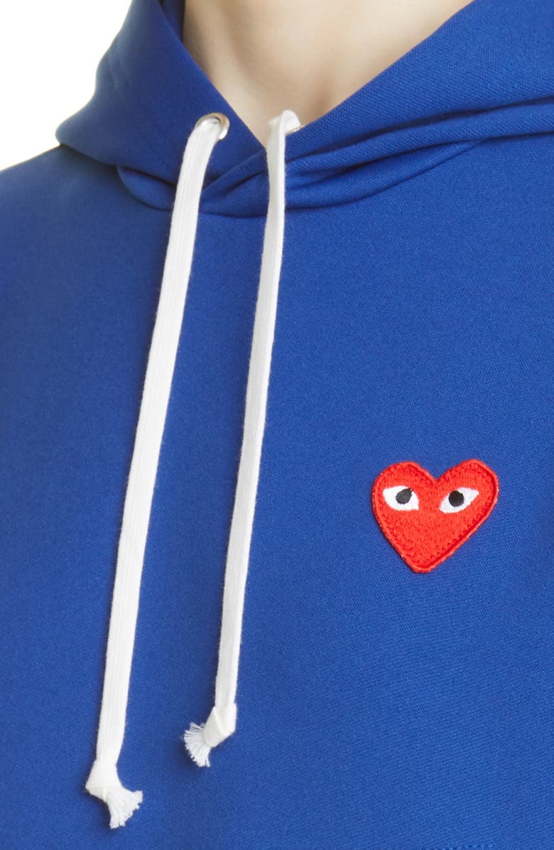 Comme des Garçons PLAY Heart Graphic Hoodie, Alternate, color, 
