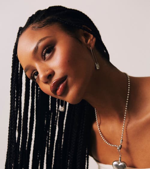 67jewelry Silver Safety Pin Earrings In Silver