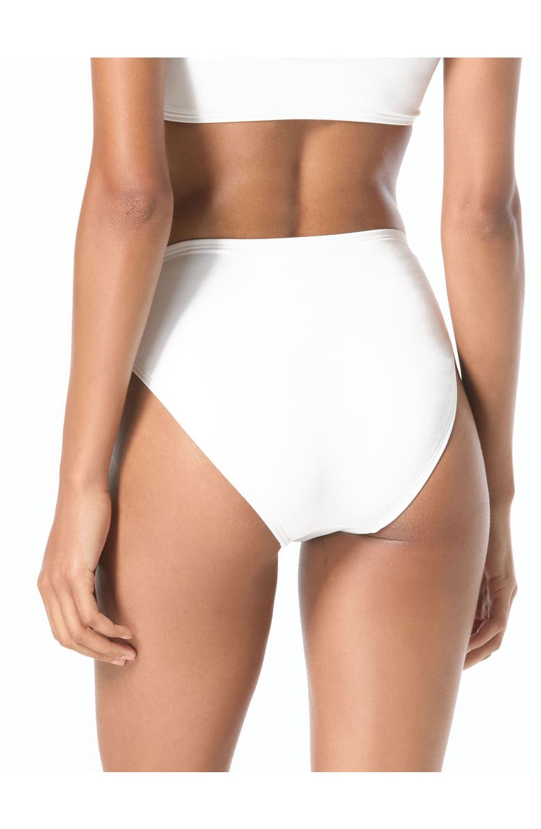 MICHAEL Michael Kors High Waist Bottom, Alternate, color, White