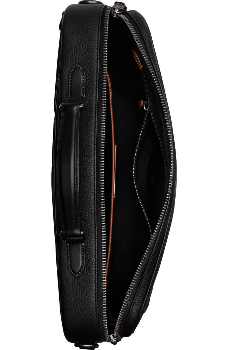 COACH Gotham Leather Convertible Briefcase, Alternate, color,