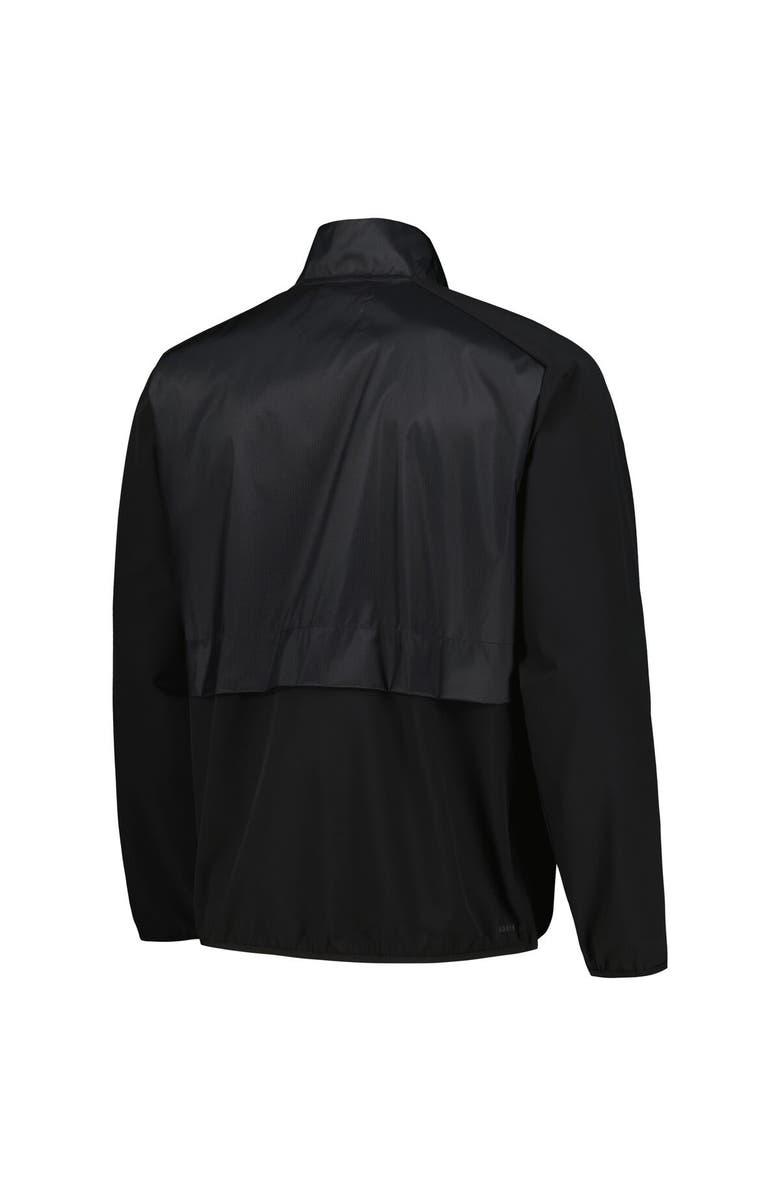 adidas Men's adidas Black ECU Pirates Sideline AEROREADY Raglan Quarter-Zip Jacket, Alternate, color, Black