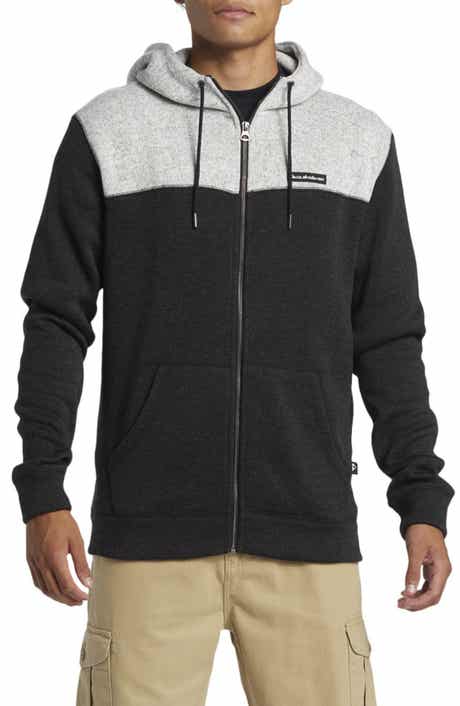 Quiksilver Keller Colorblock Fleece Lined Zip Hoodie