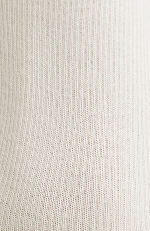 Ugg(r) Karsyn Lettuce Edge Crew Socks In White