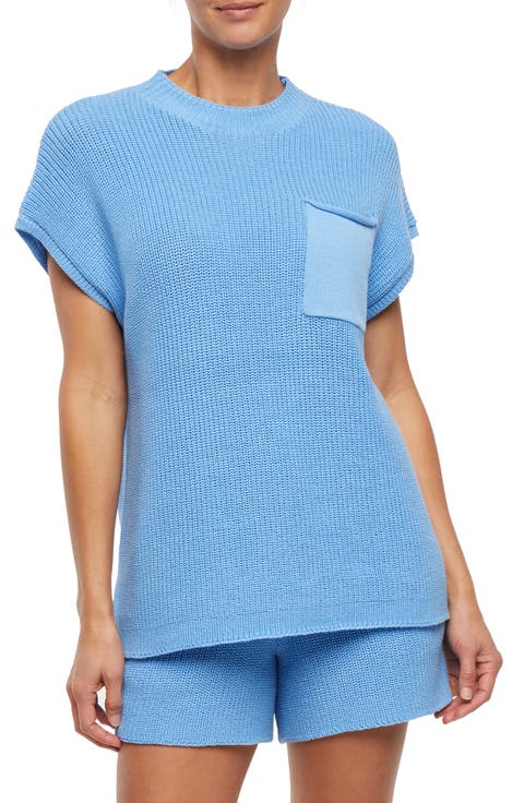 Michaela Pocket Knit T-Shirt
