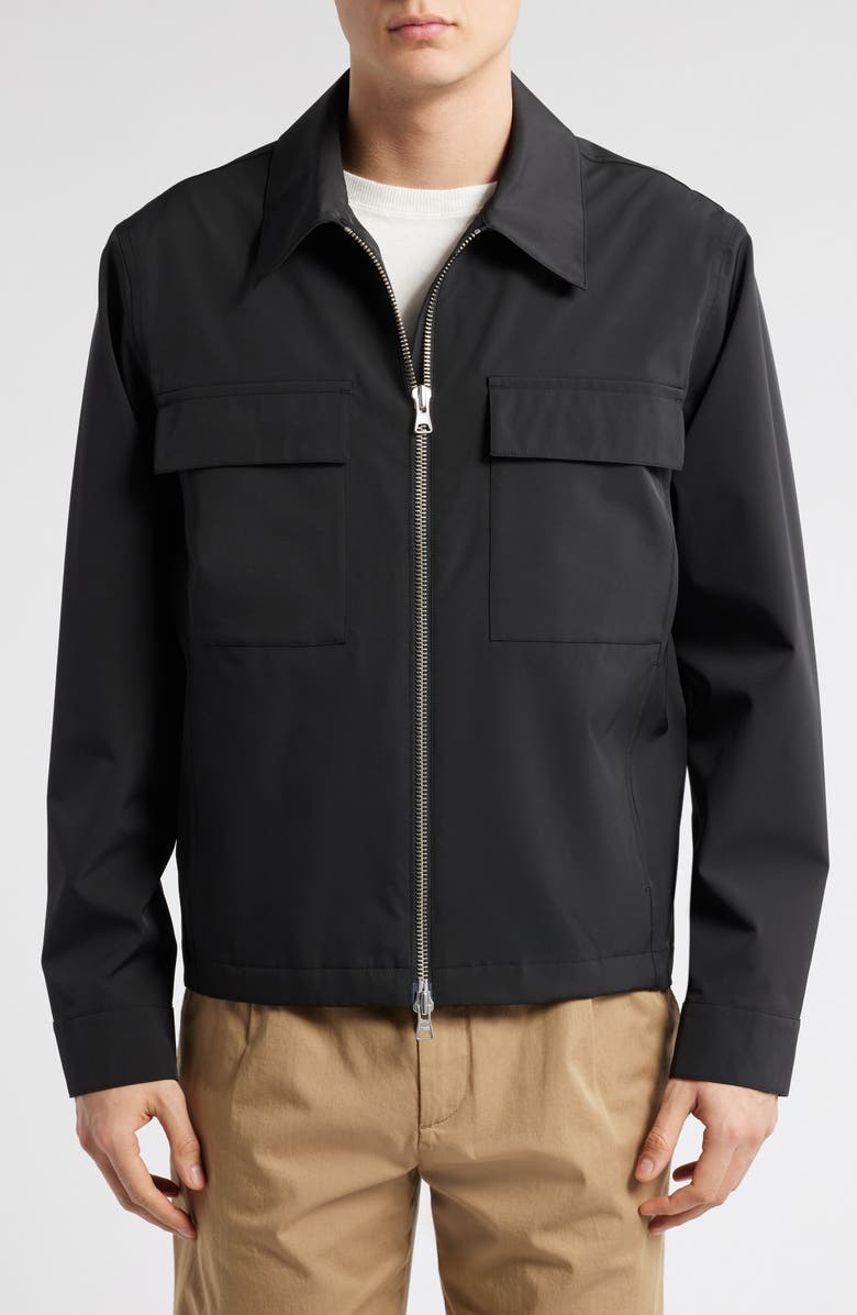 NN07 Alban Waterproof Jacket, Alternate, color, Black