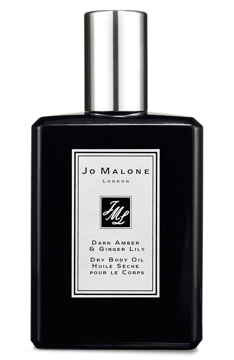 Jo Malone London<sup>™</sup> Dark Amber & Ginger Lily Dry Body Oil, Main, color, 