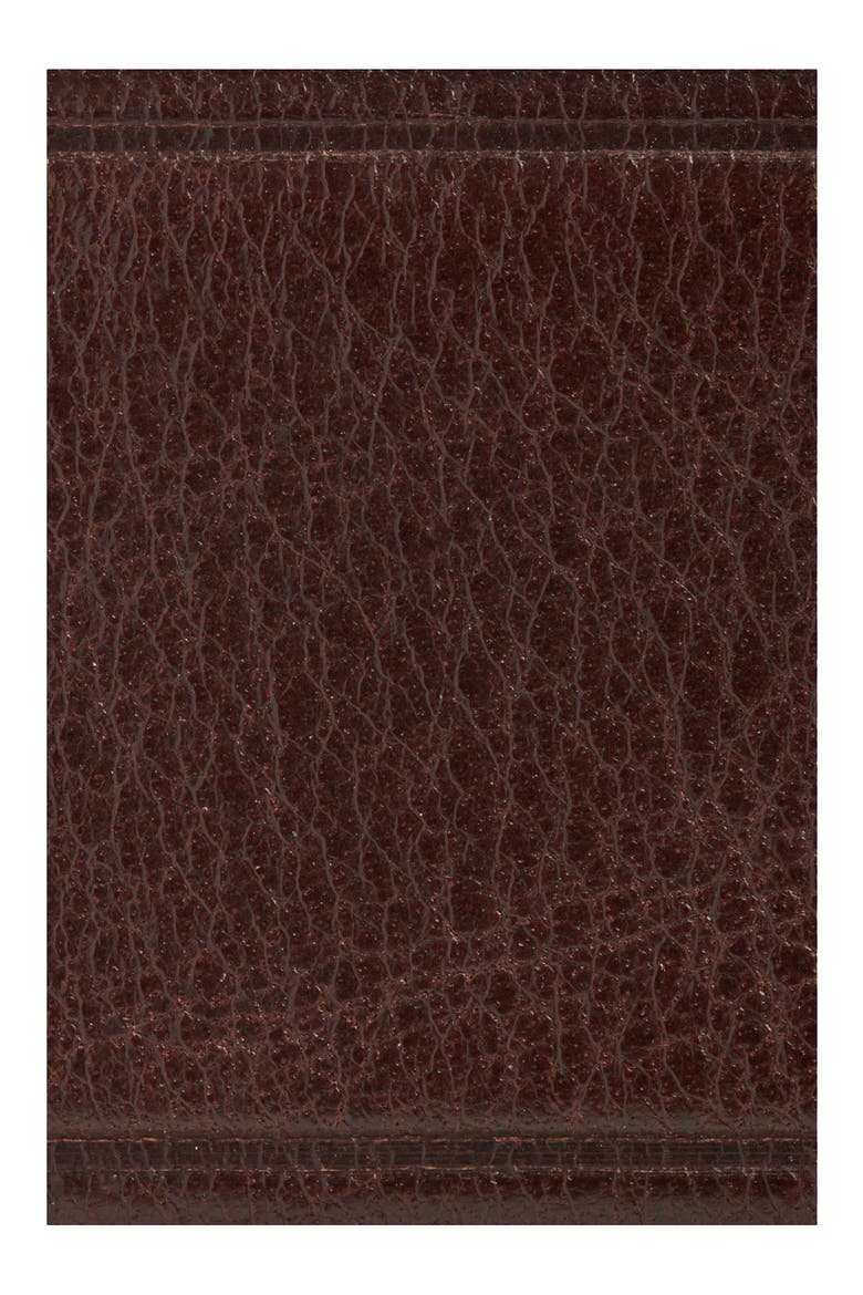 Medium Perfect Leather Belt, Alternate, color, CHOCOLATE RAISIN