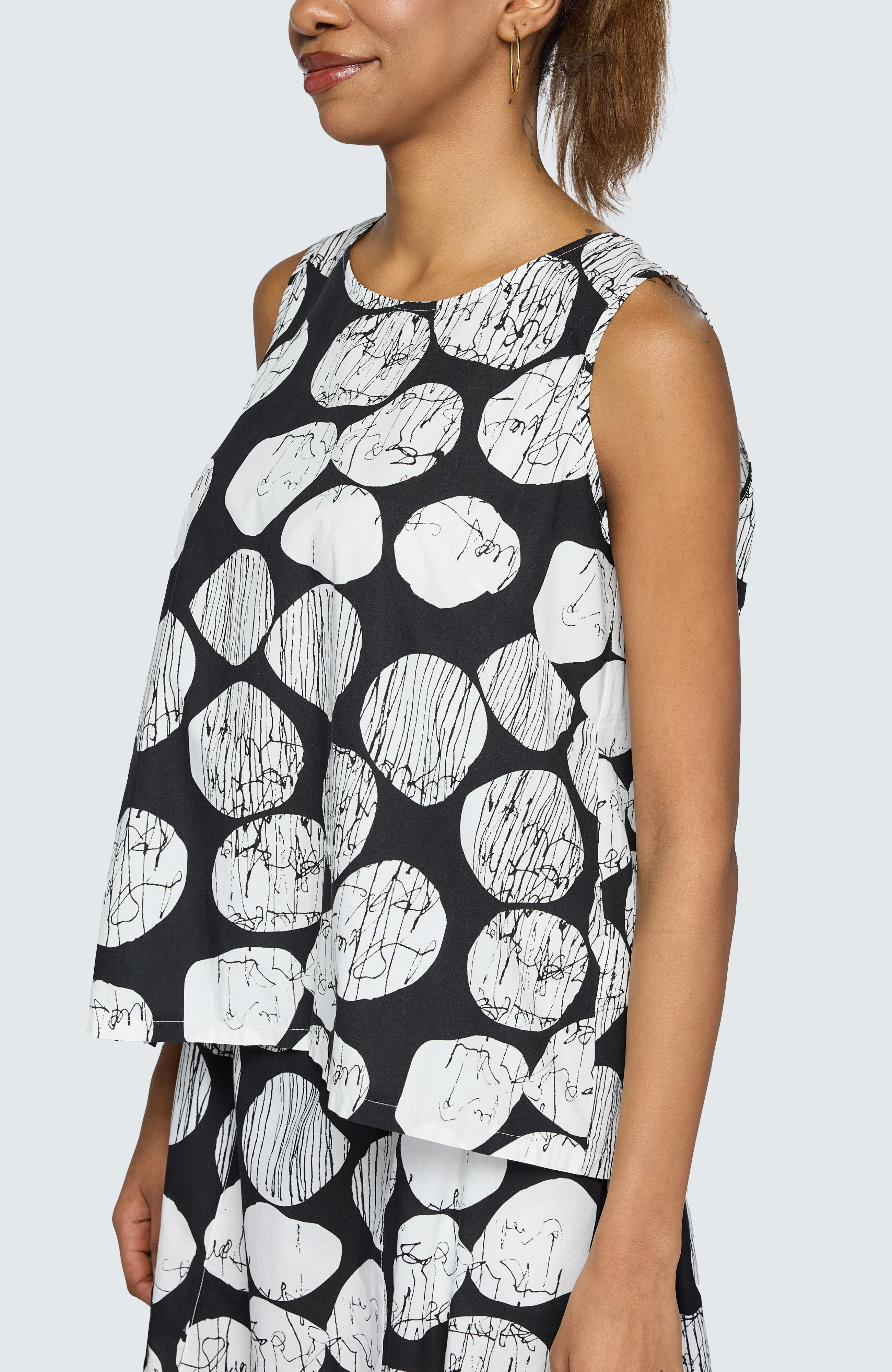 Orla Printed A-Line Top - image 2