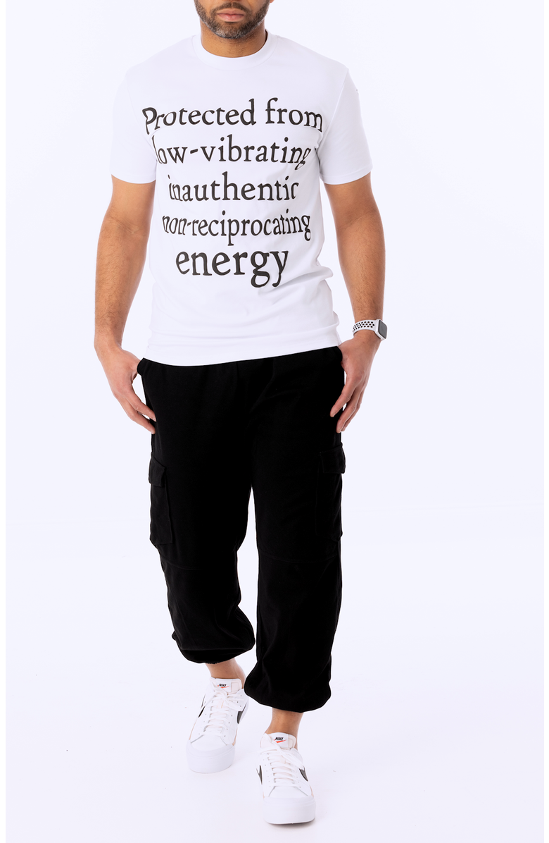 Dai Moda Protect Energy Crew Neck T-shirt, Alternate, color, White