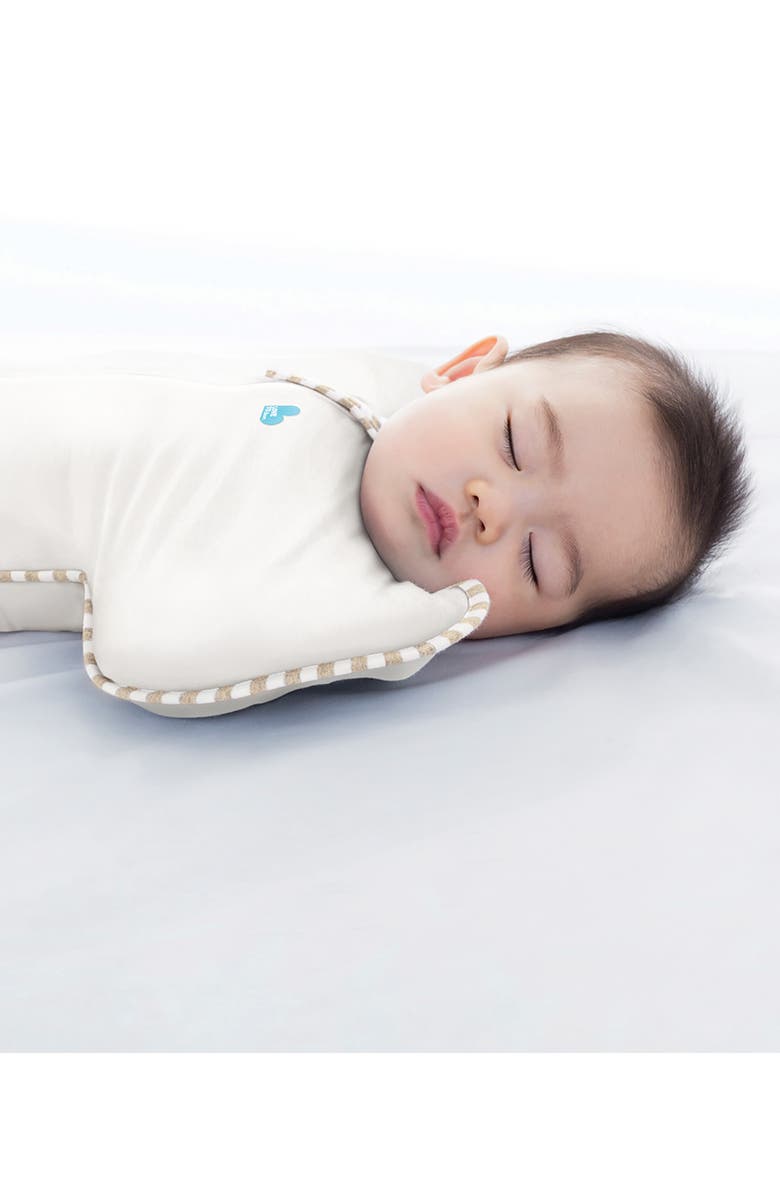 LOVE TO DREAM Swaddle Up<sup>™</sup> 1.0 TOG Stretch Organic Cotton Swaddle, Alternate, color, Cream