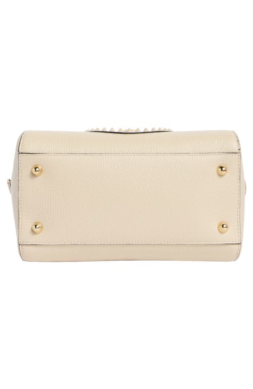 Valentino By Mario Valentino Minimi Vlogo Leather Shoulder Bag In White