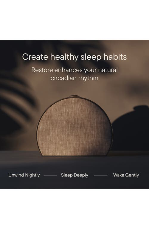 HATCH INC HATCH INC RESTORE 3 SMART LIGHT, SOUND MACHINE & SUNRISE ALARM CLOCK