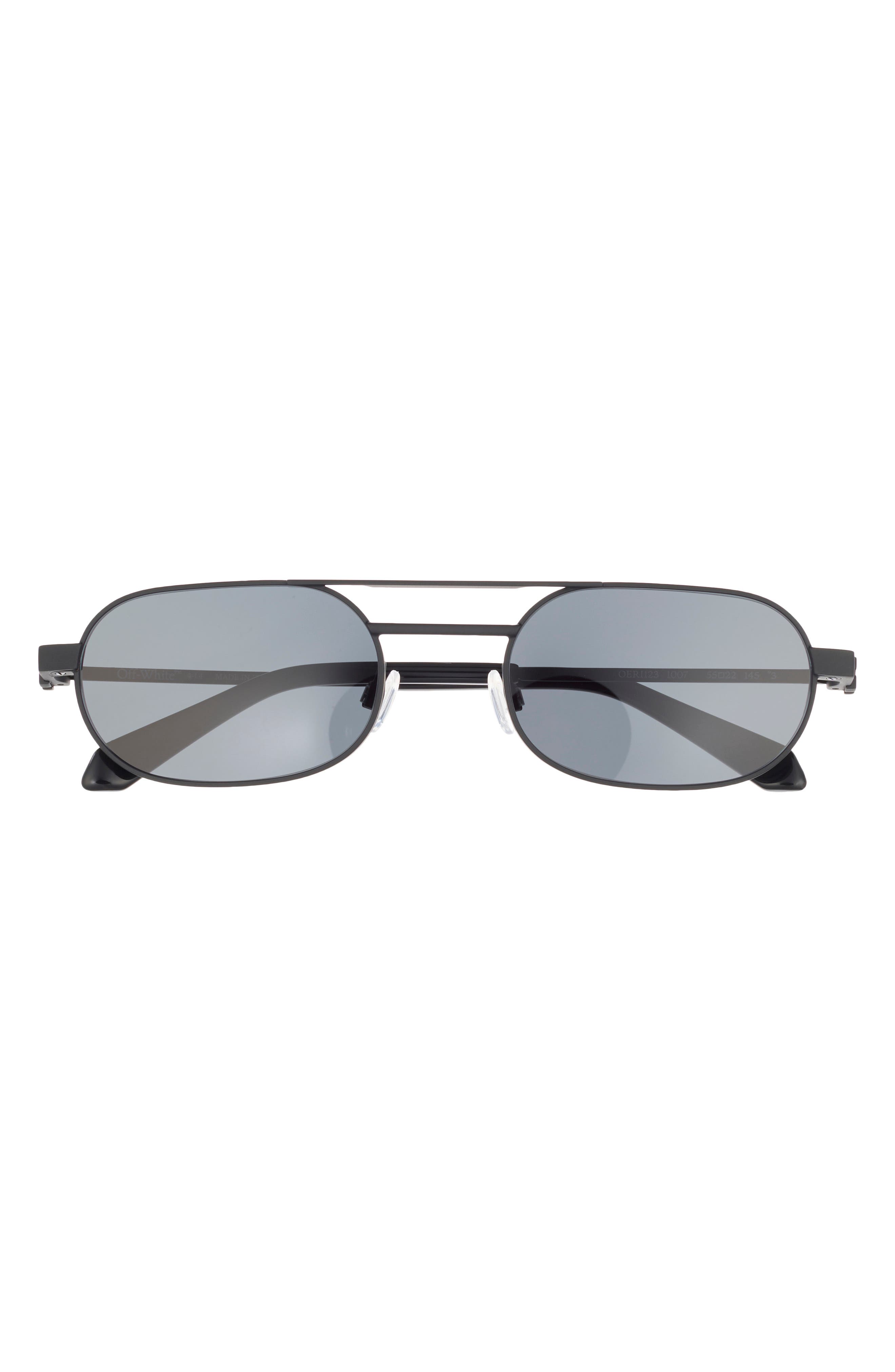 Off-White Vaiden 55mm Oval Sunglasses