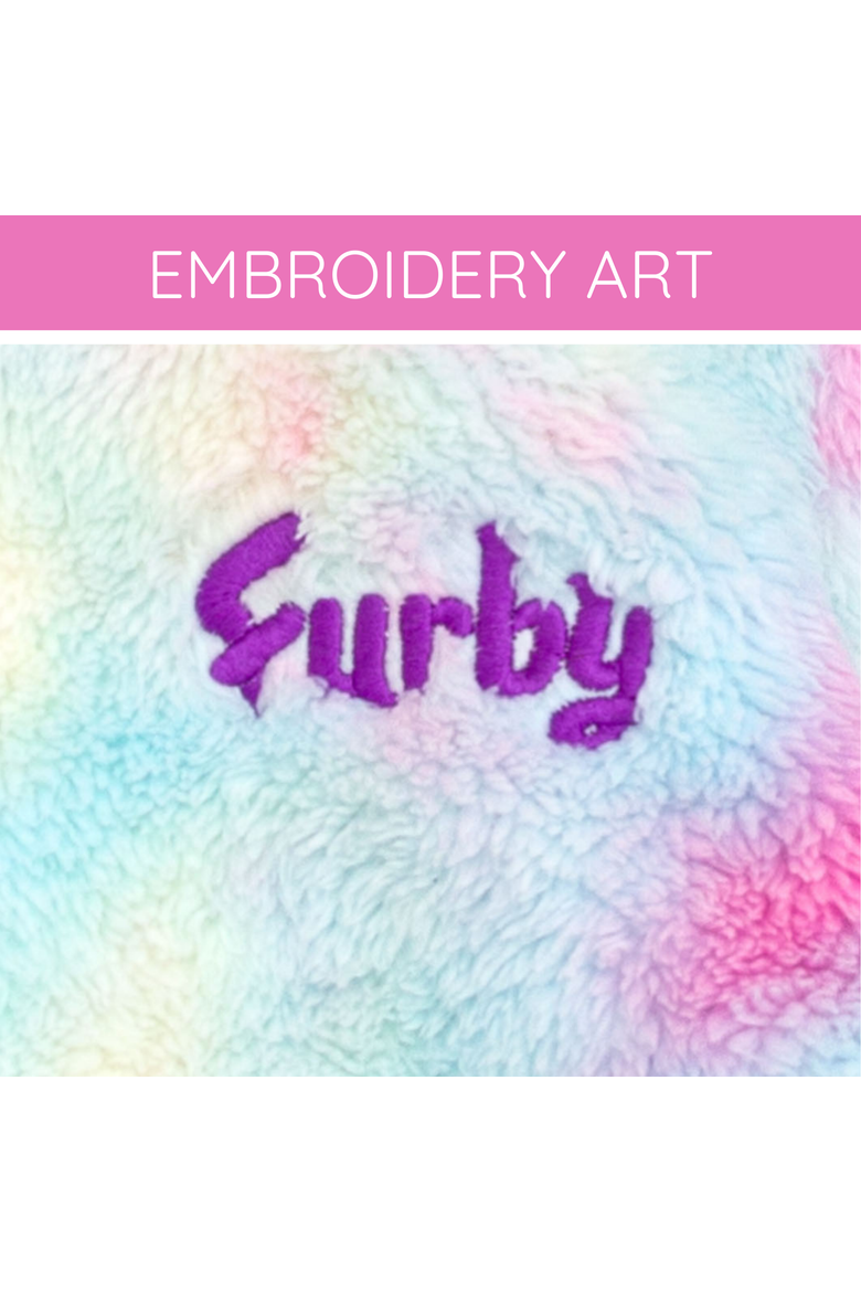 Cosplay Fleece Hoodie, Alternate, color, Furby Pastel Tie Dye