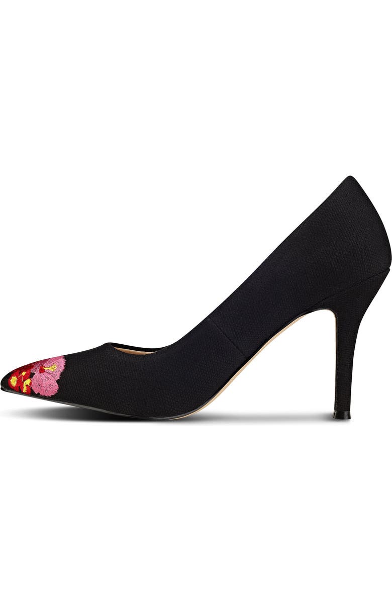 Nine West Flax Embroidered Pump, Alternate, color,