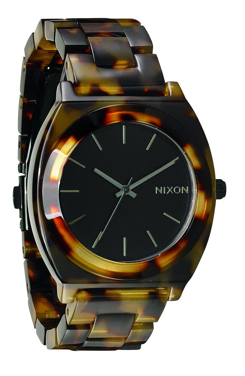 Nixon 'The Time Teller' Watch, 37mm, Alternate, color, 