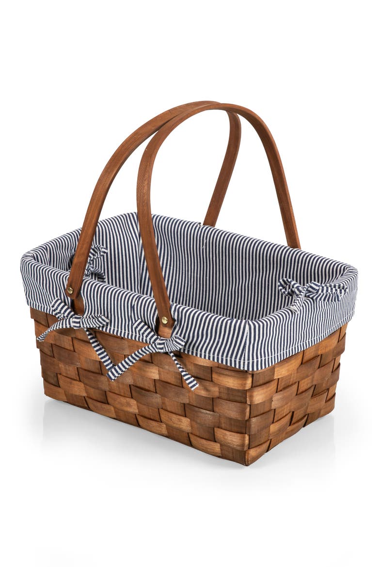 Kansas Picnic Basket, Alternate, color, BLUE