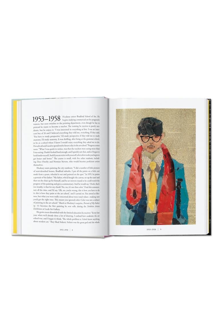 David Hockney A Chronology 45th ed Book, Alternate, color, WHITE