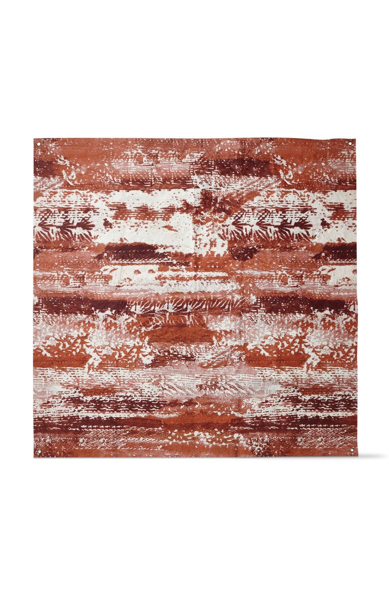 tag Earth Terracotta Wall Art Sign Panels - Burnt Sienna Decor, Main, color, Orange