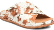 Kork-Ease® Tutsi Genuine Calf Hair Platform Slide Sandal