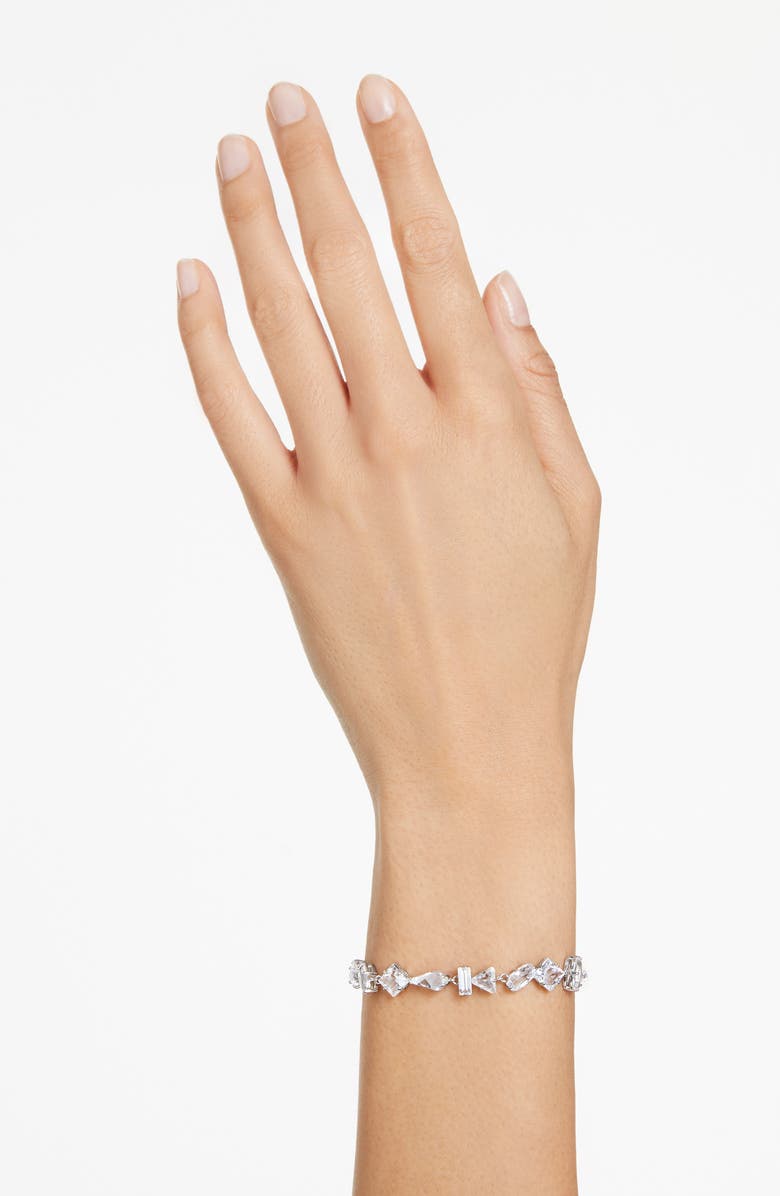 Swarovski Mesmera Mixed Crystal Bracelet, Alternate, color, 