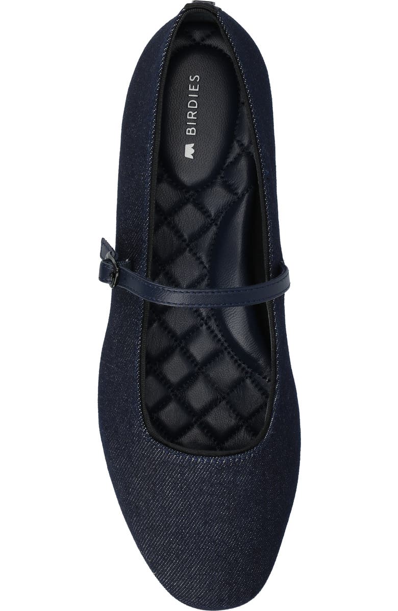 Birdies The Hummingbird Mary Janes Denim, Alternate, color, Denim