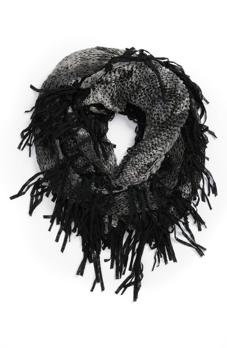 Steve Madden Tie Dye Infinity Scarf, Main, color, 